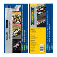 Буклет RAVENOL Масла для мотоциклов, скутеров, картингов